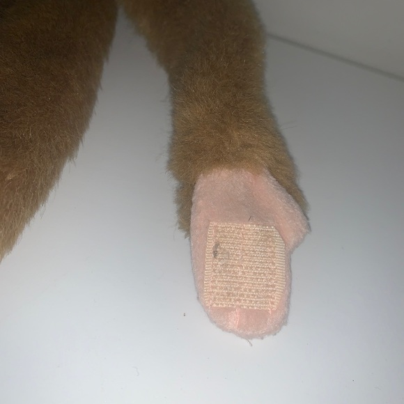 1999 Wild Republic Hanging Monkey 17” Plush Brown  Sticky Hands And Feet GUC - Picture 11 of 16